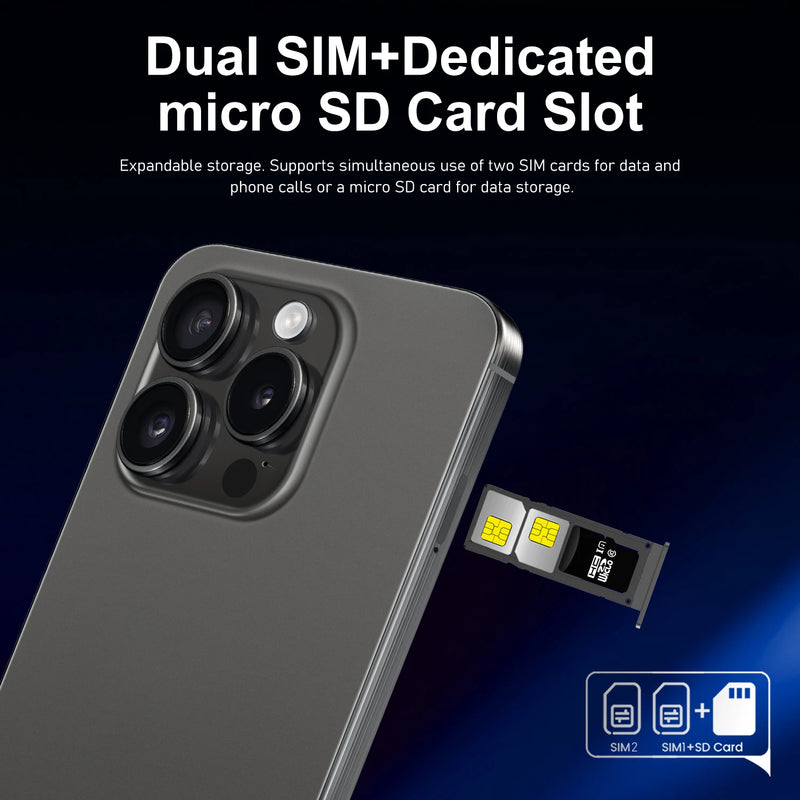 Novo Smartphone i16  Pro Max 2025.