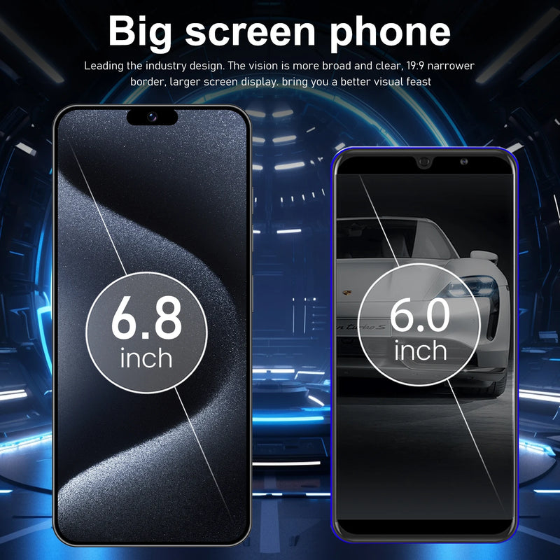 Novo Smartphone i16  Pro Max 2025.