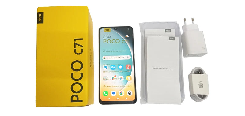 Lançamento 2025 - Xiaomi POCO C71 64/128GB - Versão Global, tela de  6.88.
