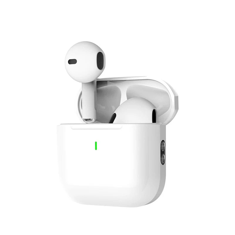 Fone de ouvido sem fio Bluetooth 5.3  Air Pro 4 original, com cancelamento de ruído ativo e próprio para jogos, iPhone, Xiaomi e Android.