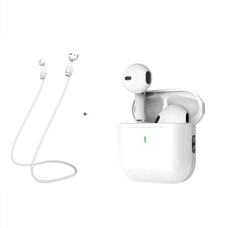 Fone de ouvido sem fio Bluetooth 5.3  Air Pro 4 original, com cancelamento de ruído ativo e próprio para jogos, iPhone, Xiaomi e Android.