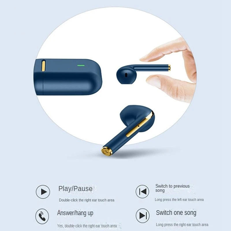 XIAOMI - Fone de ouvido sem fio, estéreo, TWS J18  Bluetooth